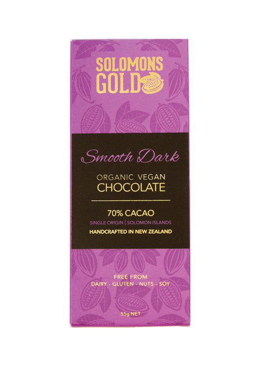 Solomons Gold Org Choc Dark ** Sell Through **