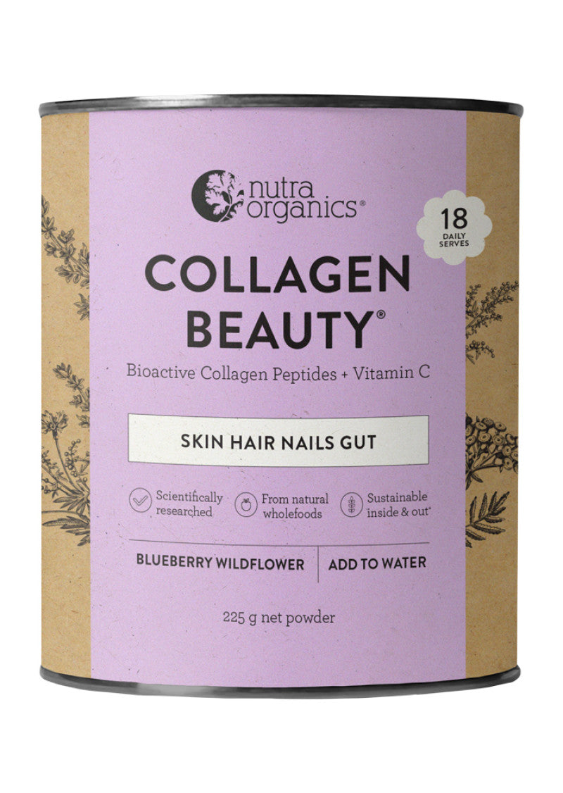 Nutra Org Collagen Beauty Blueberry Wildflower 225g