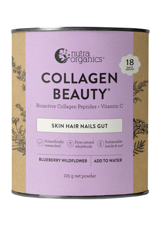 Nutra Org Collagen Beauty Blueberry Wildflower 225g