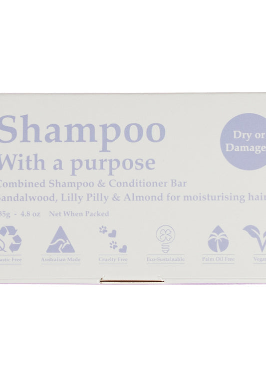 Shamp W A Purpose Bar Shamp Condit Dry Or Damaged 135g