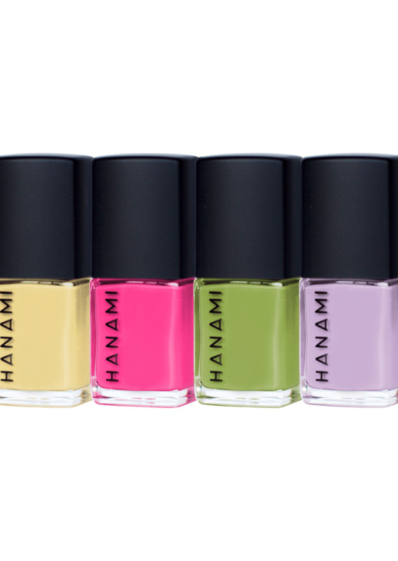 Hanami Nail Polish Collection Kokomo 9ml X 4 Pack