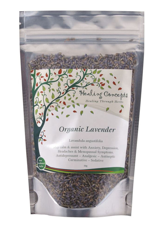 Healing Concepts Org Tea Lavender 50g