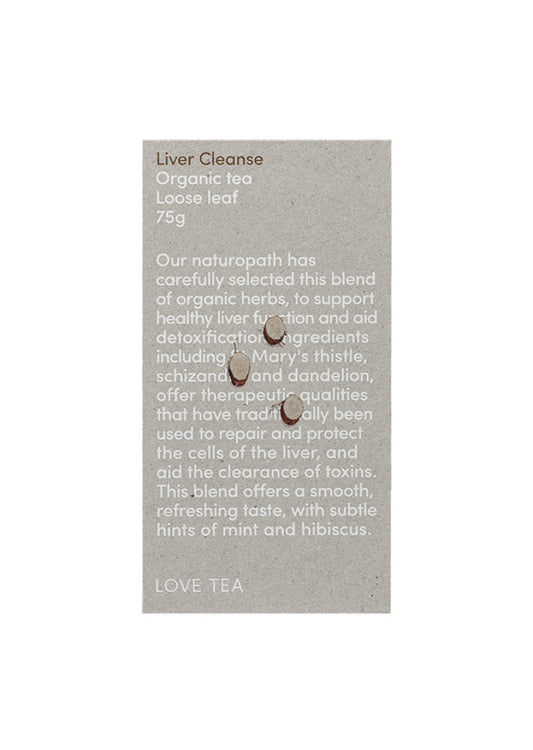 Love Tea Organic Liver Cleanse Loose Leaf 75g