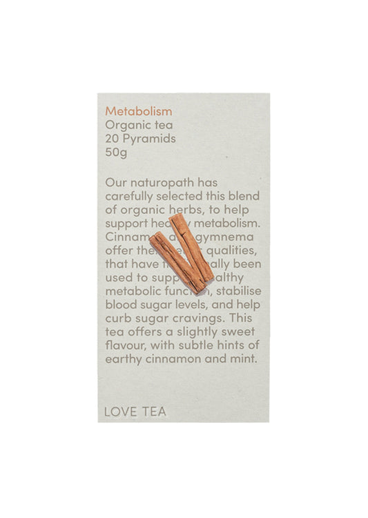 Love Tea Organic Metabolism X 20 Pyramids