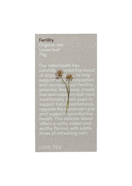 Love Tea Organic Fertility Loose Leaf 75g