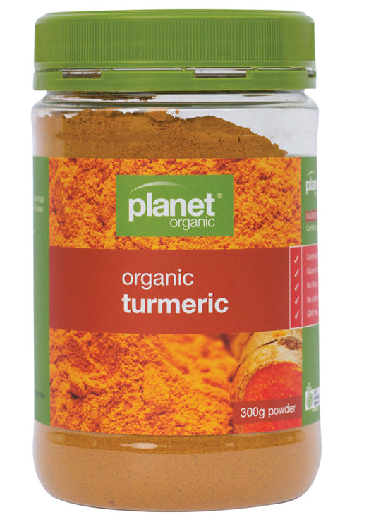 Planet Organic Org Turmeric Jar 300g