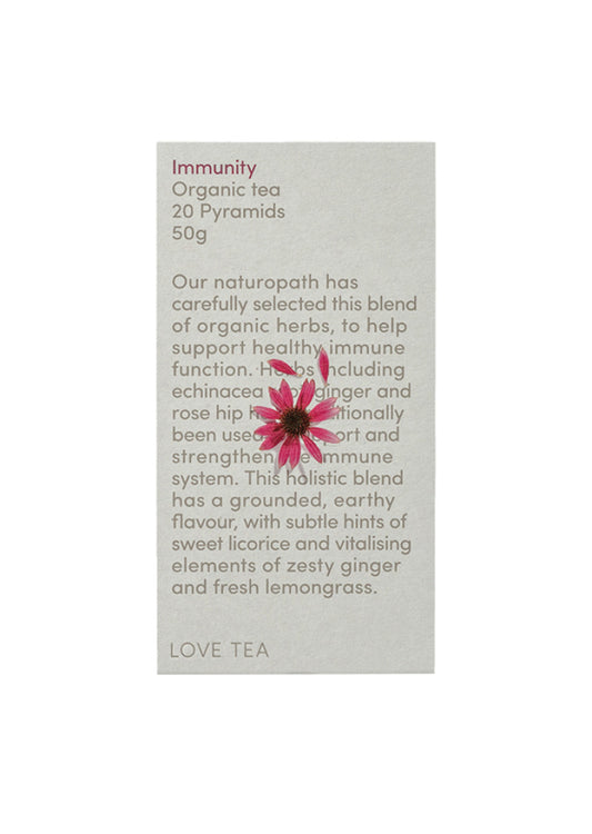 Love Tea Organic Immunity X 20 Pyramids