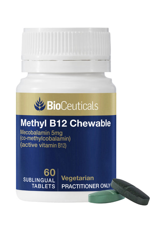 Bioceuticals Methyl B12 Chewable 60t