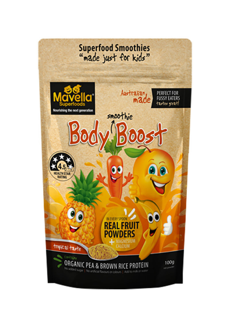 Mavella Superfoods Body Smoothie Boost Tropical 100g