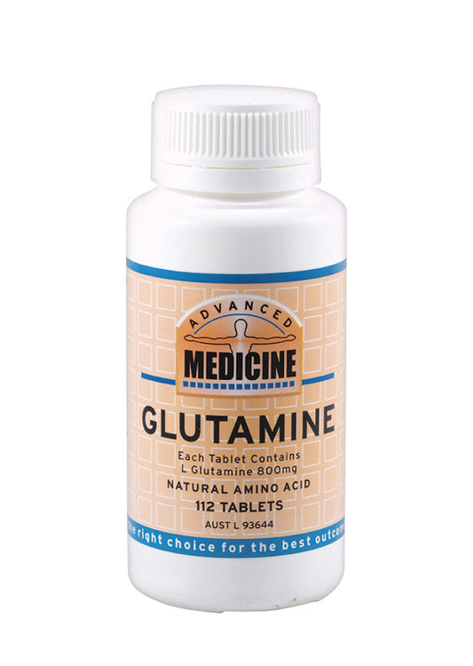 Advanced Medicine Glutamine 800mg 112t