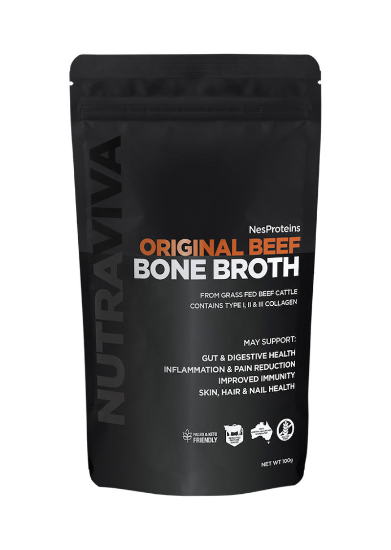 Nutraviva Bone Broth Original Beef 100g