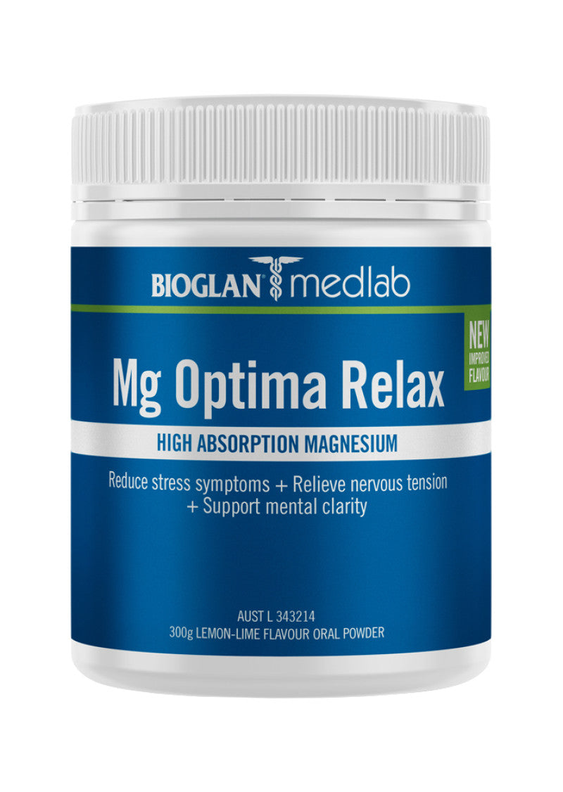 Bioglan Medlab Mg Optima Relax *sell Thru, New Sku 2827386*