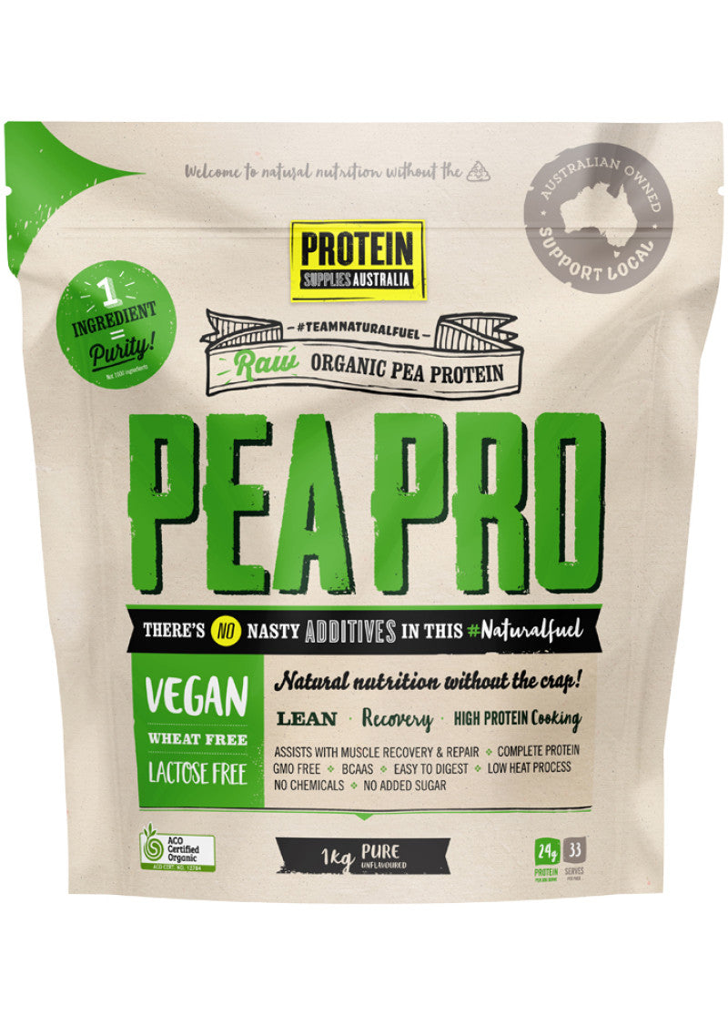 Protein Supplies Protein Pea Isolate Pure 1kg