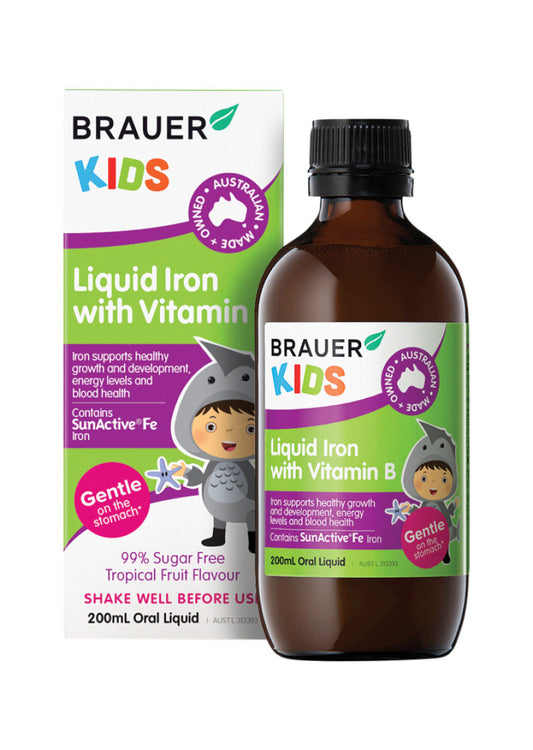 Nuchev Kids Iron + Vit B 200ml