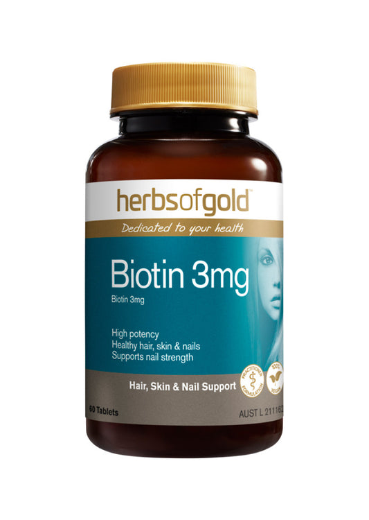 Herbs Of Gold Biotin 3mg 60t