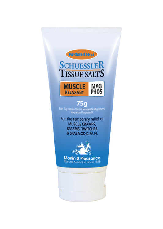 Martin Pleas Tissue Salts Mag Phos Muscle Relaxant Cream 75g