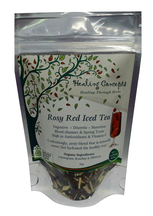 Healing Concepts Org Tea Blend Rosy Red Iced Tea 50g