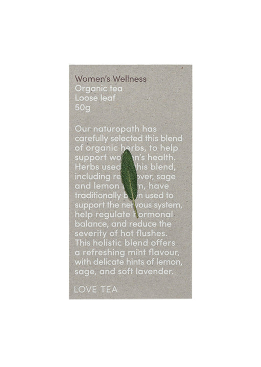 Love Tea Organic Women's Wellness Loose Leaf 50g