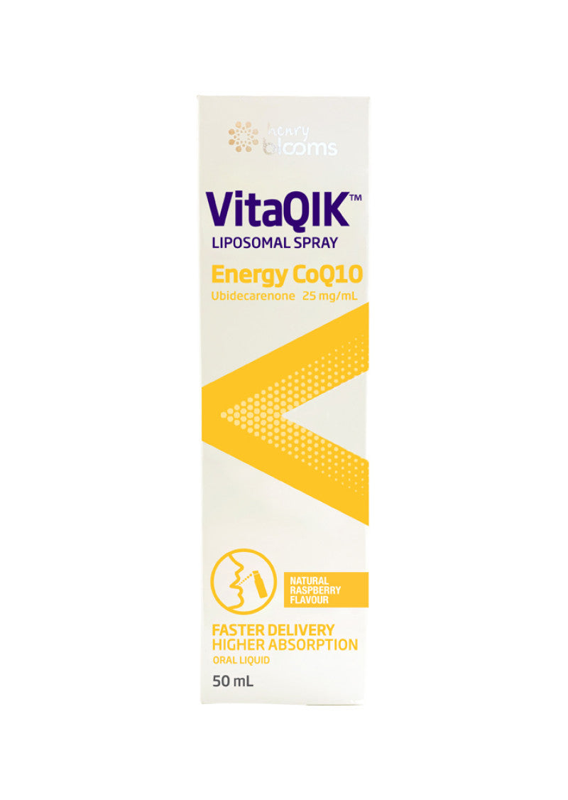 H.Blooms VitaQIK Liposomal Spray Energy CoQ10 50ml