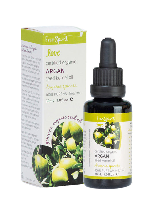 Byron Bay Free Spirit Love Org Argan Seed Kernel Oil 30ml