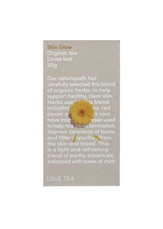 Love Tea Organic Skin Glow Loose Leaf 50g