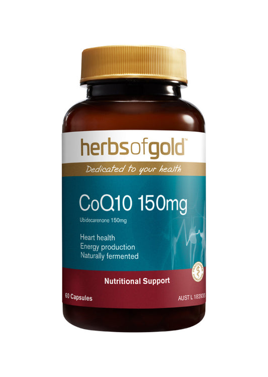 Herbs Of Gold Co Q10 150mg 60c
