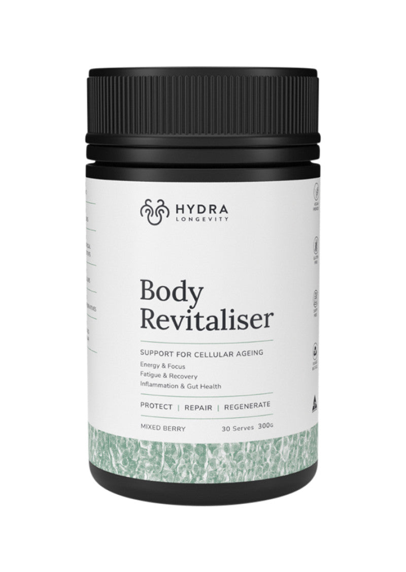 Hydra Longevity Body Revitaliser Mixed Berry 300g