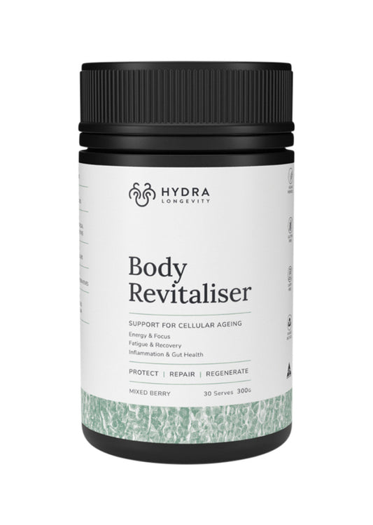 Hydra Longevity Body Revitaliser Mixed Berry 300g