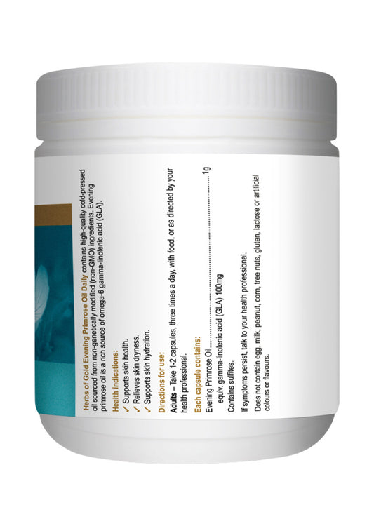 Herbs of Gold Evening Primrose Oil Daily 1g 200c