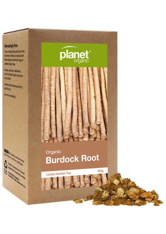 Planet Organic Org Burdock Root Loose Leaf Tea 100g
