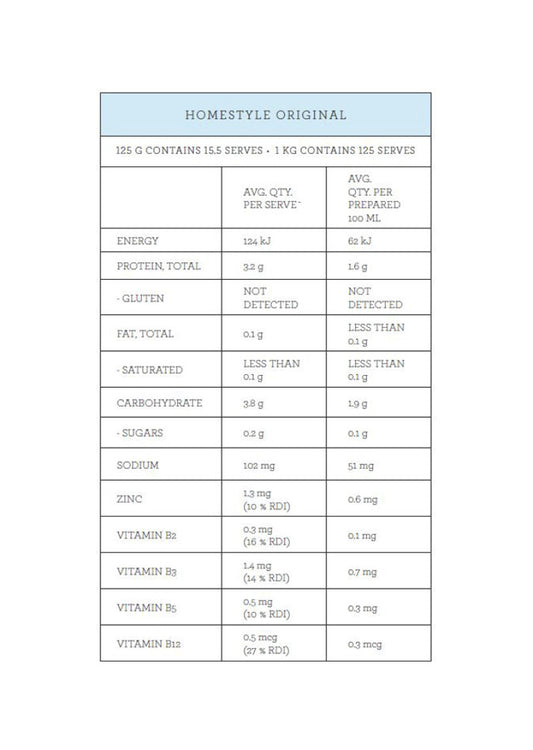 Nutra Organics Bone Broth Chicken Homestyle Original 125g