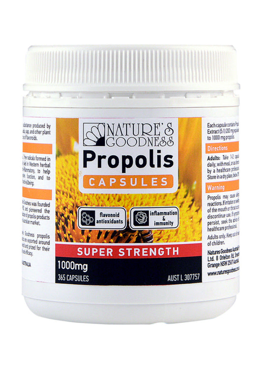 Nat Goodness Propolis Capsules **obsolete Manufacturer**