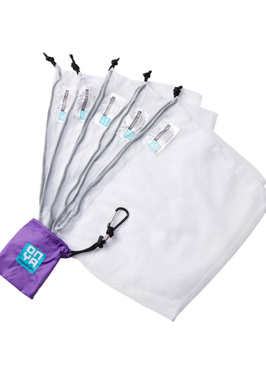 Onya Reusable Produce Bags Purple X 5 Pack