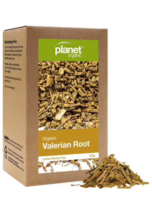 Planet Organic Org Valerian Root Loose Leaf Tea 100g