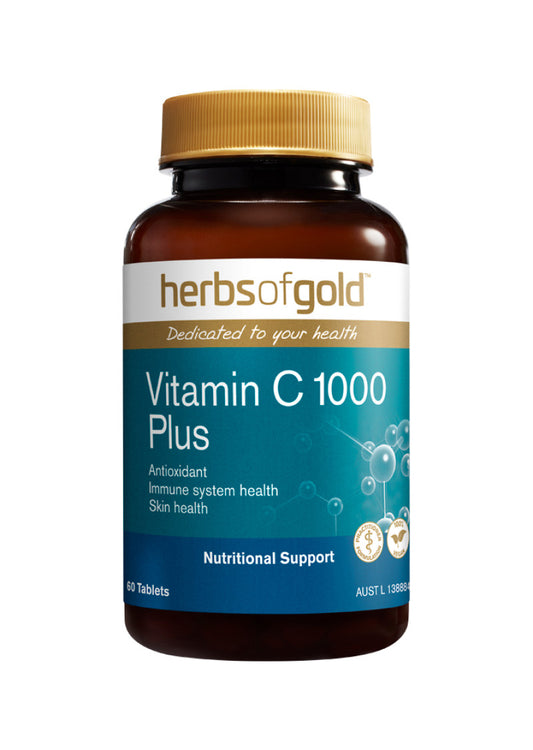 Herbs Of Gold Vitamin C 1000 Plus 60t