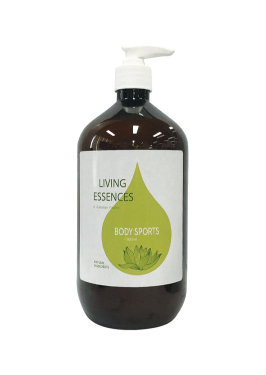 Living Essences Body Sports Lotion 1l