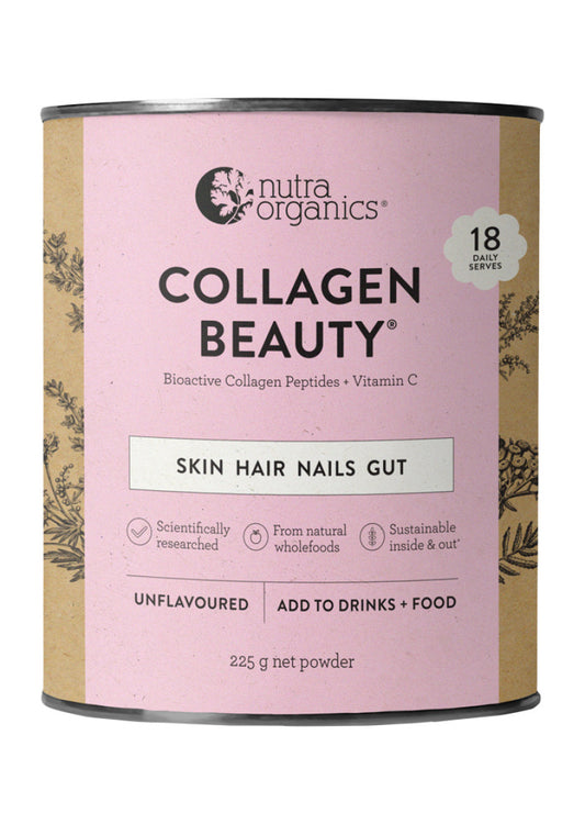 Nutra Org Collagen Beauty Unflavoured 225g