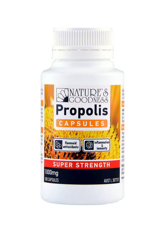 Nat Goodness Propolis Capsules **obsolete Manufacturer**