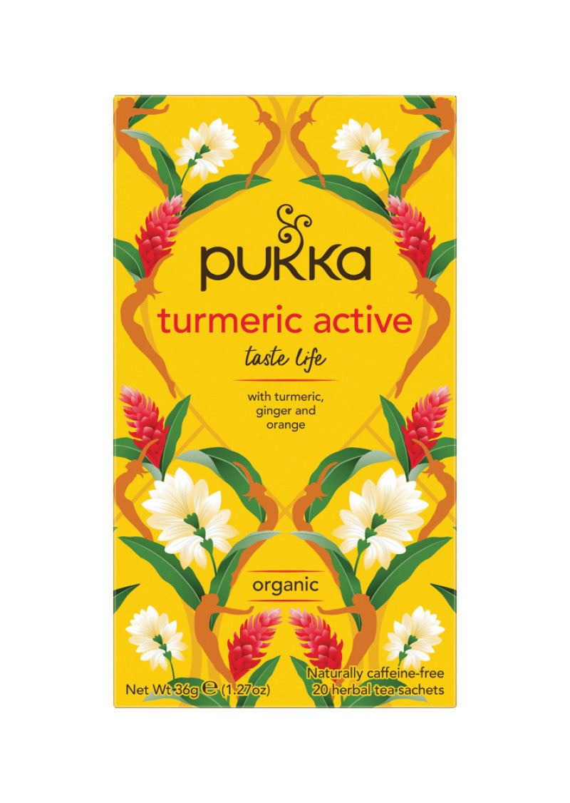 Pukka Org Turmeric Ginger Orange X 20 Tea Bags