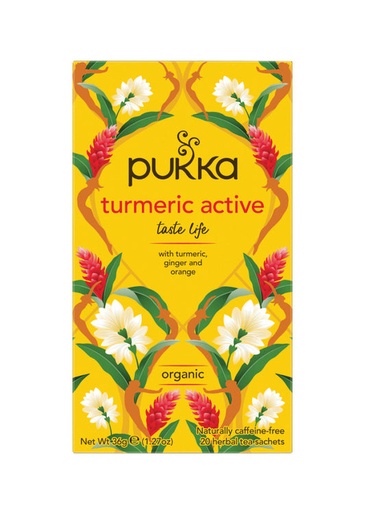 Pukka Org Turmeric Ginger Orange X 20 Tea Bags