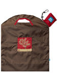 Onya Reusable Shopping Bag Olive Red Tree Large