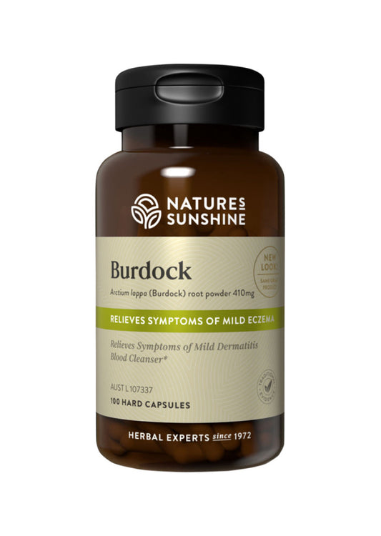 Nature's Sunshine Burdock 410mg 100c
