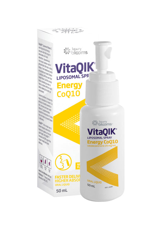 H.Blooms VitaQIK Liposomal Spray Energy CoQ10 50ml