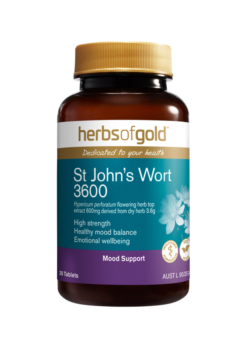 Herbs Of Gold St John's Wort 3600 30t