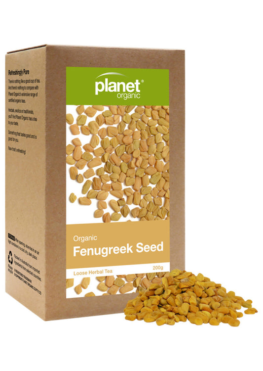 Planet Organic Org Fenugreek Seed Loose Leaf Tea 200g