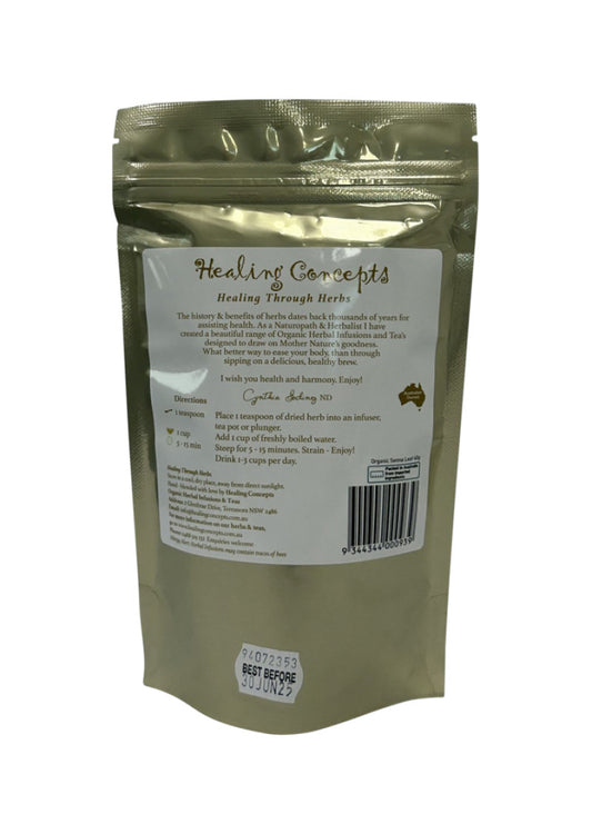 Healing Concepts Org Tea Senna Leaf 40g