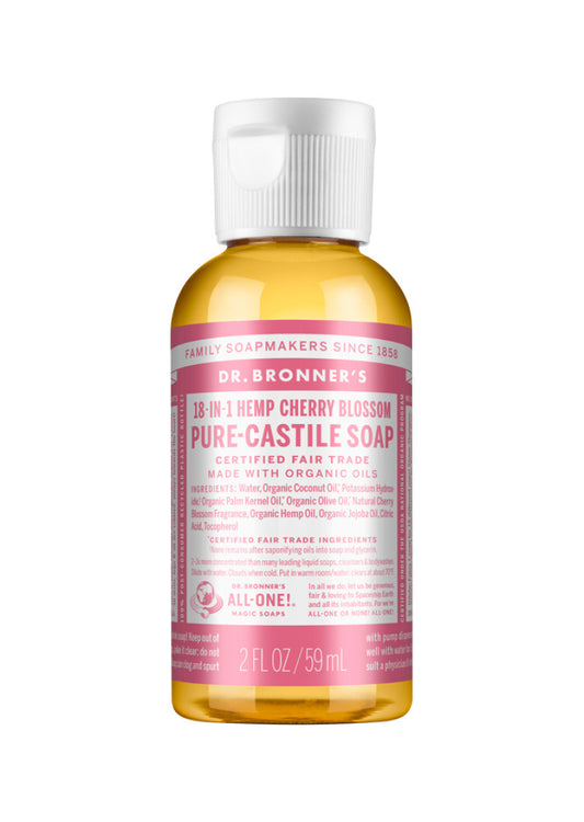 Dr. Bronners Pure Castile Liq Magic Soap Cherry Bloss 59ml