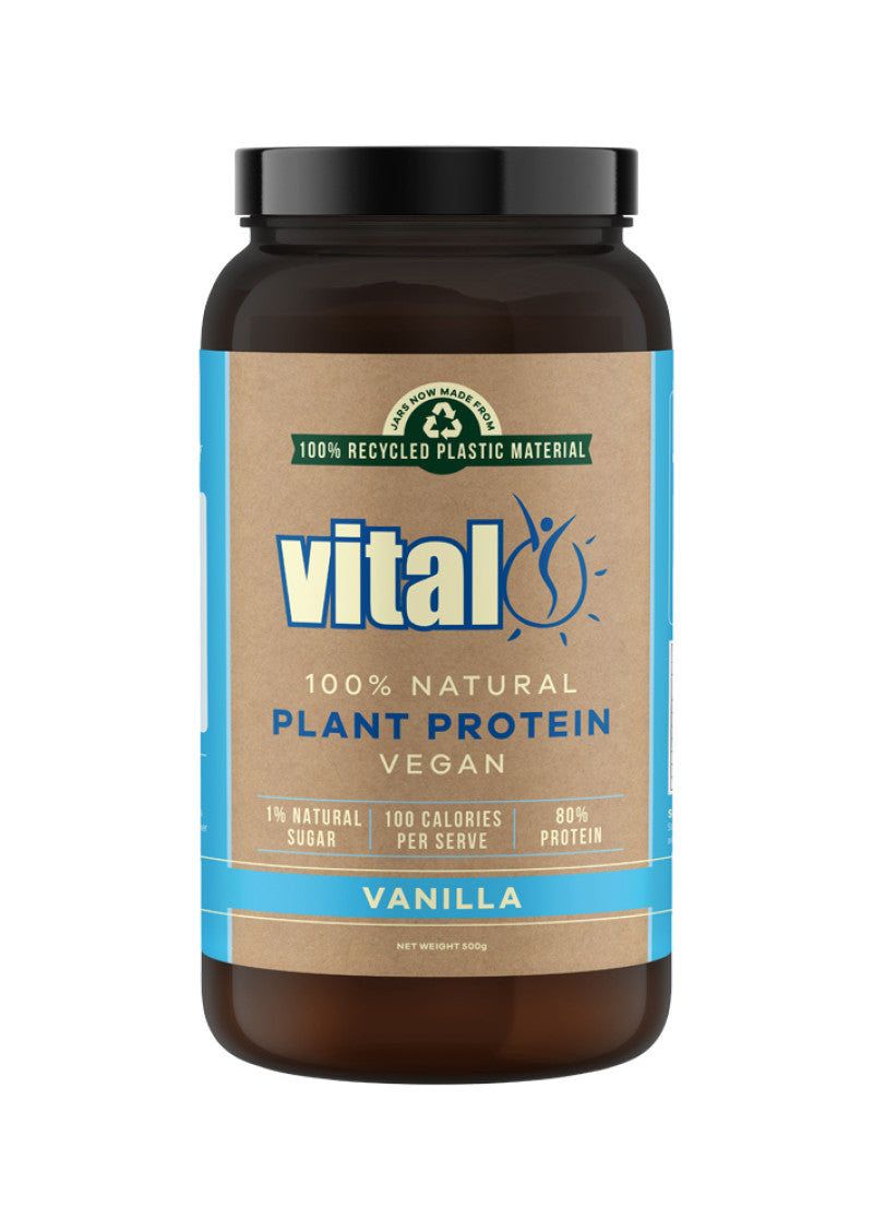 Vital Protein Plant Based (pea Protein Isolate) Vanilla 500g