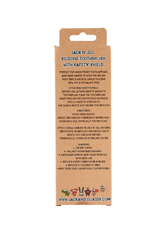 Jack N' Jill Silicone Toothbrush Stage 2 (1 to 2 years)