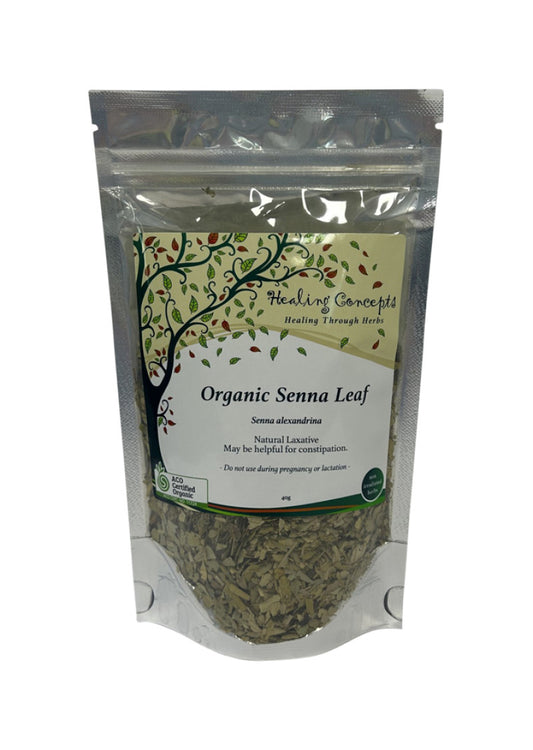 Healing Concepts Org Tea Senna Leaf 40g